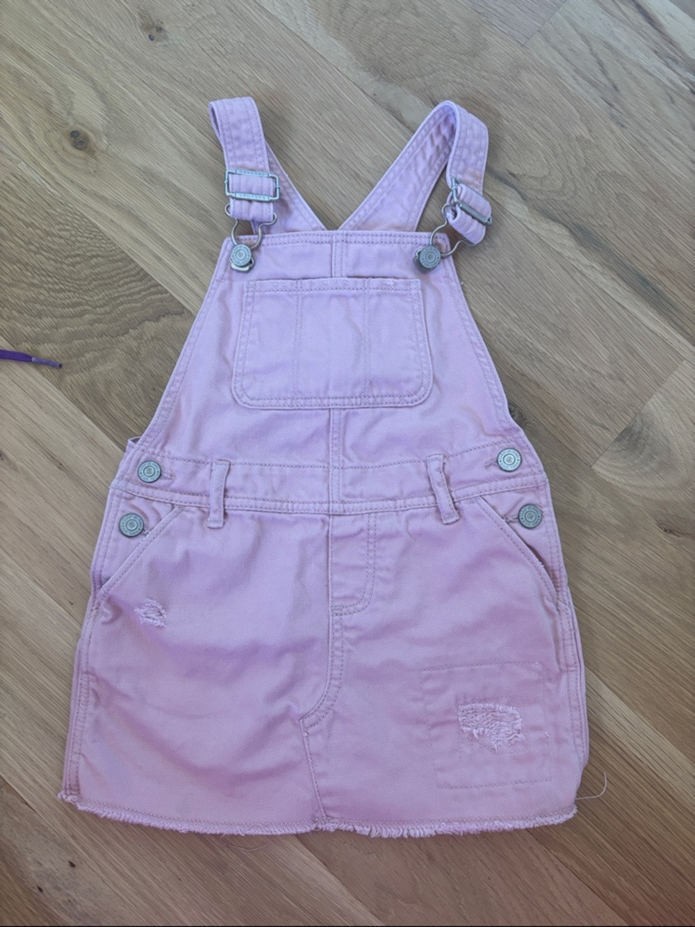 Baby Gap -3T. Pink Kids Overall Skirt Dress - Soft Pink Overalls